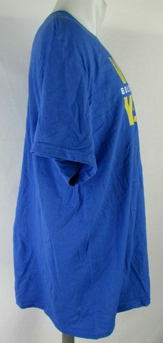 Golden State Warriors NBA Men's Short Sleeve Blue Graphic T-Shirt - Picture 2 of 5