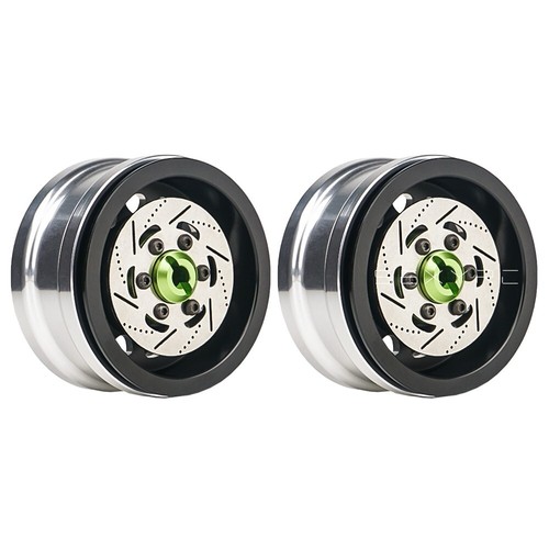 1.9" Upgrade Aluminum RC Wheel 2 pcs for 1/10 JDM-F150 HERO RC Truck Crawler Car - Picture 4 of 6