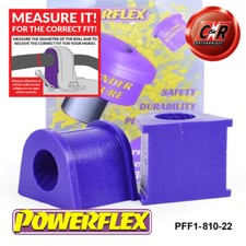 Powerflex Vorn Überrollbügel Buchsen 22mm für Alfa Romeo 156 (1997-2007)