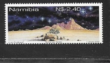 NAMIBIA 2000 MILLENIUM Single STARS Sunrise over the DESERT
