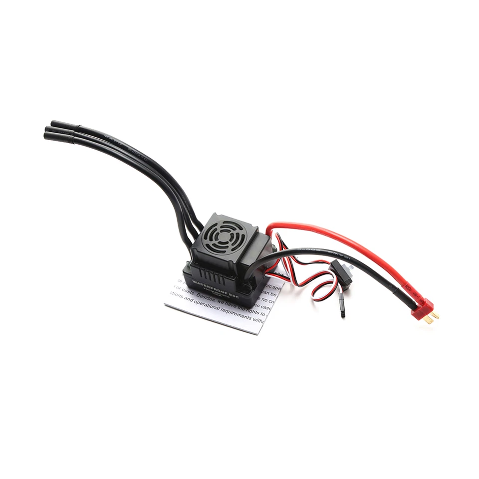 120A Brushless ESC Electronic Speed Controller T Plug Fr 1/8 RC Car Truck V6I3 - Image 2 of 4