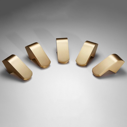 Hat Rack Coat Brushed Brass Hook Clothes Office Clothing Hangers