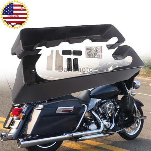 harley chrome bag extensions