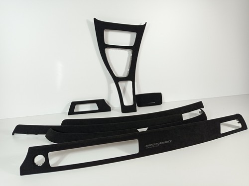 Kit moldura interior BMW LHD E90 E91 sin navegación ALCANTARA EDICIÓN LIMITADA 325 330 335 - Imagen 7 de 13