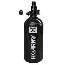 HK Army 48ci/3000psi Compressed Air HPA Paintball Tank and Fill Nipple Combo