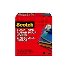 Scotch Book Tape, 845-300, 3 in x 540 in 76,2 mm x 13,7 m  Case of 12 
