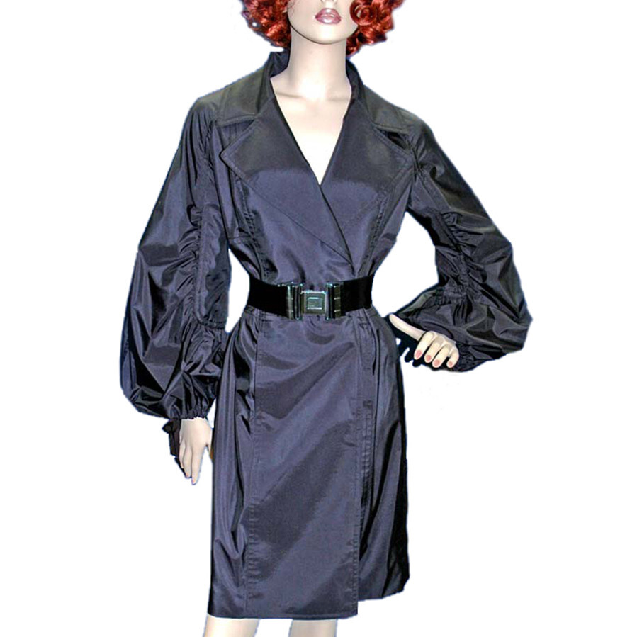KAUFMANFRANCO STATEMENT MAKING TRENCH COAT Size 10