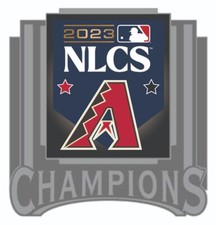 2023 Arizona Diamondbacks NLCS CHAMPIONS PIN MLB NATIONAL LEAGUE SERIES SOFORTVERSAND