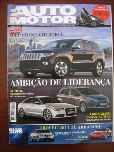 AUTO MOTOR # 259 JEEP GRAND CHEROKEE FORD GRAND C MAX AUDI A6 SALON LOS ANGELS
