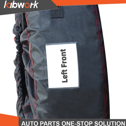 Labwork Fit For 22“-31” Tyre Bags Tyre Package Of 4 Black With Black Handle 600d - Picture 13 of 19
