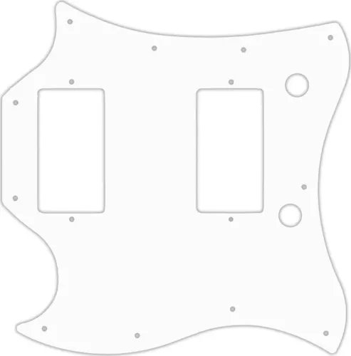 WD Custom Pickguard For Left Hand Gibson 2017-Present Modern SG Standard #04 ...