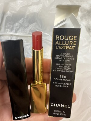 CHANEL 858 Rouge Royal Rouge Allure L'Extrait High Intensity Lip