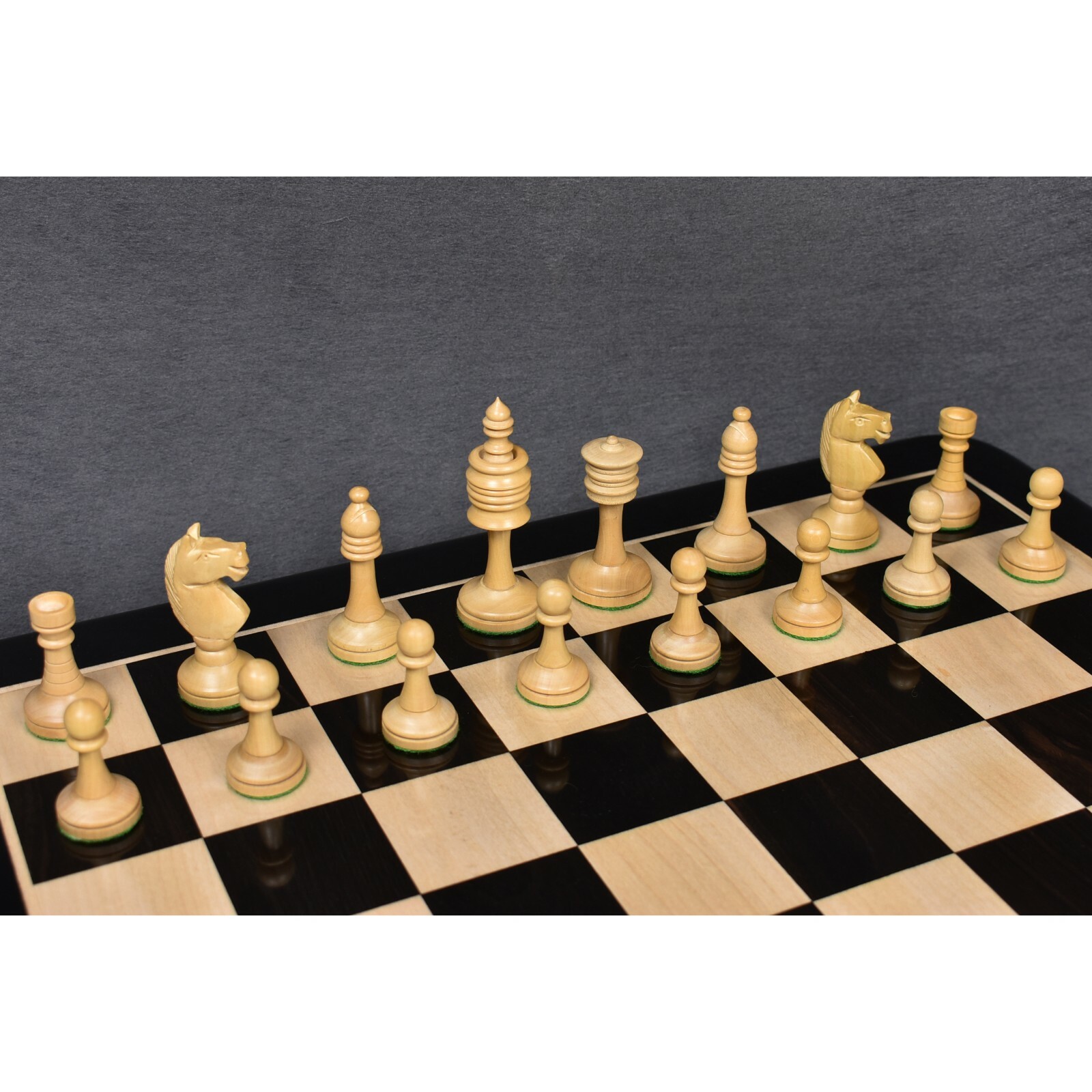 3.6 English Series Pre Staunton Chess Set- Chess Pieces Only