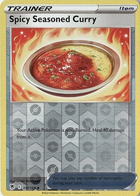 Spicy Seasoned Curry 151/189 Pokemon EN - Near Mint