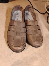 Clark's Cushion Cloud stepper Stone Taupe Size 9 1/2 Wide $45/Free Shipping