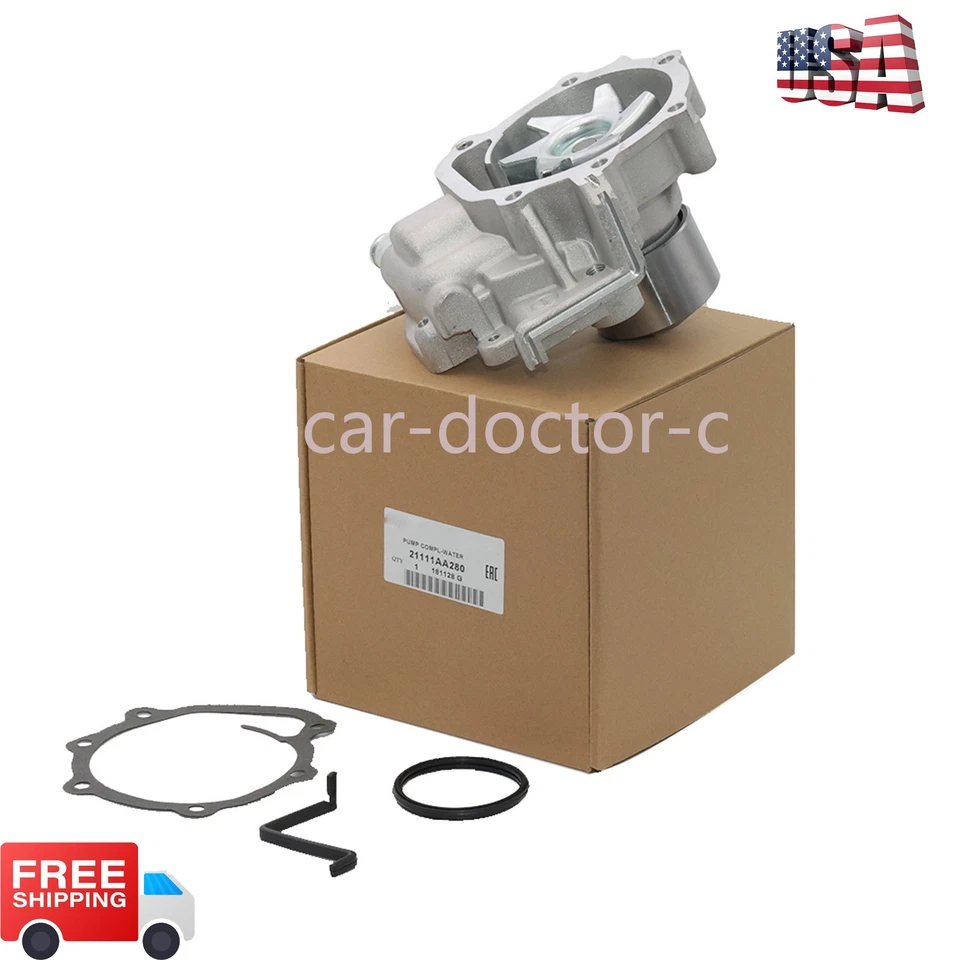 OEM FOR 93-05 Subaru Impreza Forester Legacy Water Pump & Gasket NON TURBO NEW Foto 4 de 4