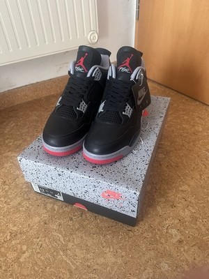 Air Jordan 4 Retro Bred Reimagined Us 12 Eu 46 Neu mit Karton