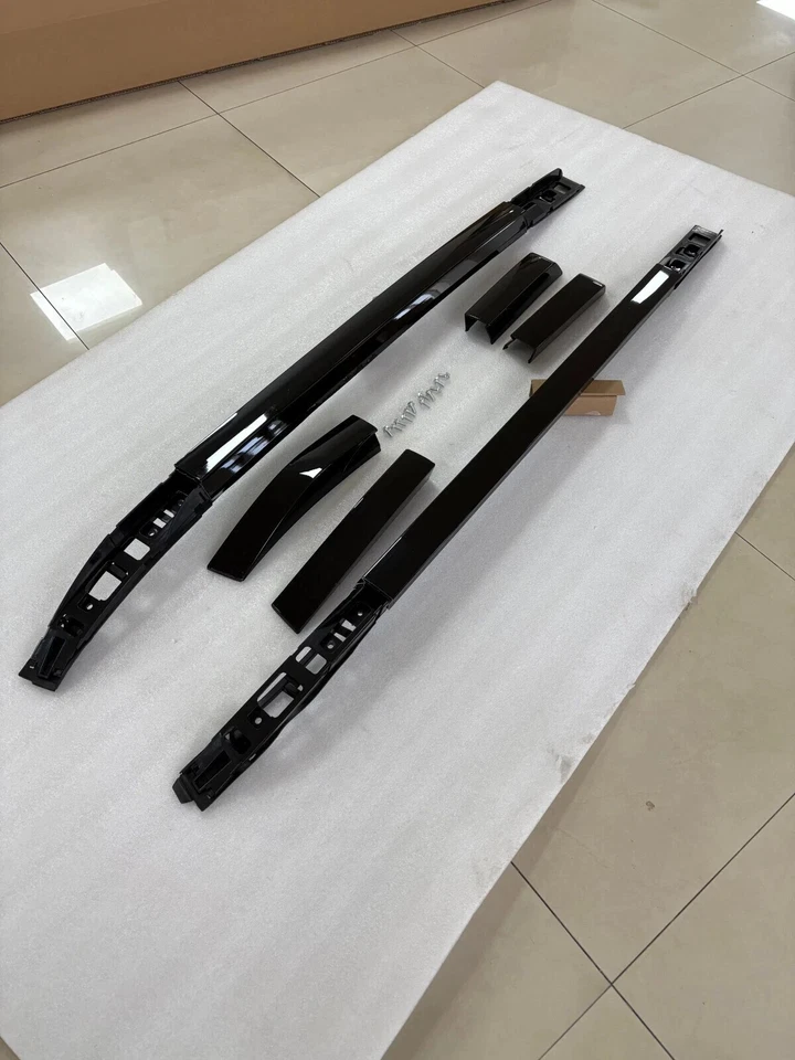 2PCS Roof Rack Rails Fits For Mitsubishi Triton L200 2024 2025 Luggage Carrier - Image 2 of 4