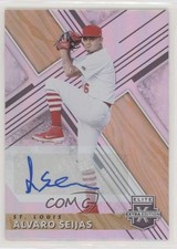 2019 Panini Elite Extra Edition Auto Alvaro Seijas #158 Auto 0a3u