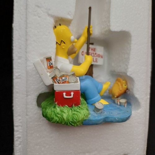 HAMILTON SIMPSONS MISADVENTURES OF HOMER SCULPTURE COLLECTION GONE FISSION - Picture 4 of 6