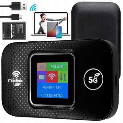 Wireless 4G LTE-Mobile Hotspot Router Unlocked WiFi Portable MiFi Broadband