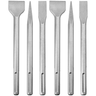 CertBuy 6-Piece SDS Max Concrete Drill Bit Set - Rotary Hammer Bits Including...