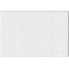 25 Sheet Graph Paper Pad 24" x 36" Large Graph 1" and 1/4" Ruled Grid Paper f...