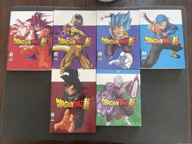 Dragon Ball Z Super Dvd Lot Vol 1-6 Original Owner