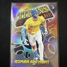 2026 Topps Series 1 Titans of the Game Roman Anthony #TOG-9 Red Sox Insert