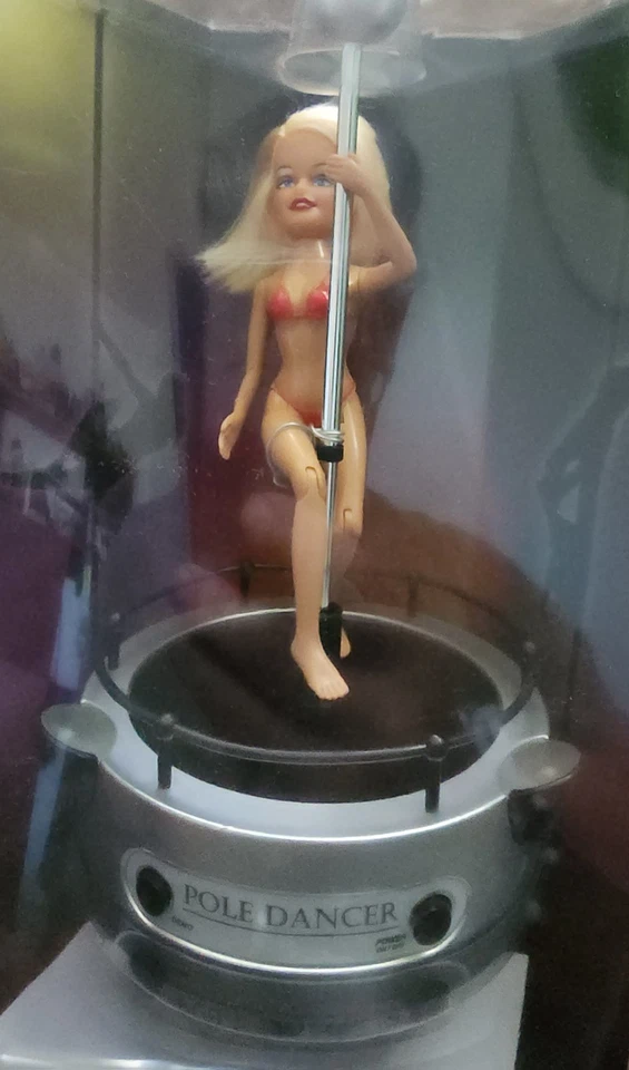 СУПЕРРЕДКАЯ ~ Marks & Spencer USB ТАНЦУЮЩАЯ ФИГУРКА ТАНЦОВЩИЦЫ НА ШЕСТЕ НОВАЯ/ЗАПЕЧАТАННАЯ от 2006 - Изображение 4 из 4