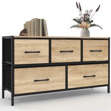 Commode 5 tiroirs en tissu