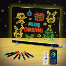 Lumiboard Led Drawing Board with Colors,14.1"X10.9" Light up Acrylic Cosmody Dra