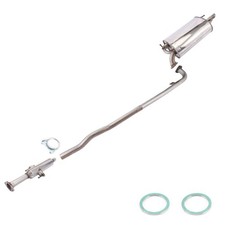 Muffler Resonator Pipe Exhaust System For Toyota Camry 2.4L 2003-2006 Stainless