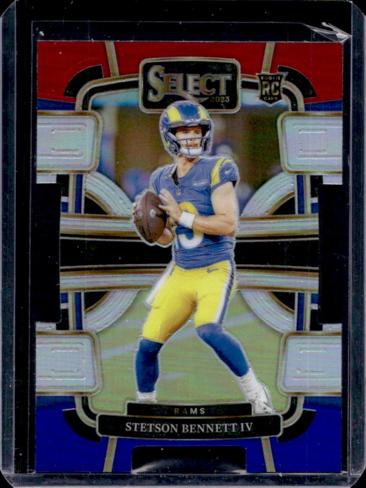 2023 Select Stetson Bennett IV RC Red and Blue Prizm Die Cut Concourse #55