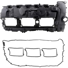 New Engine Valve Cover with Gasket 11127570292 for BMW 335i 535i 2010-2017, 7...