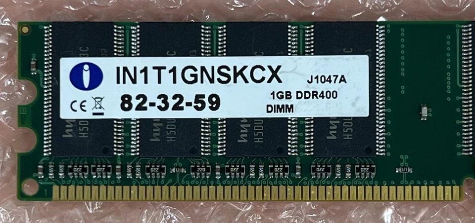Integral IN1T1GNSKCX 1GB DDR400 DIMM - Image 2 of 3