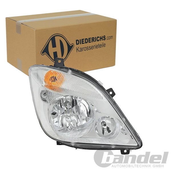 Diederichs Halogen Scheinwerfer Mit LWR Rechts FüR Mercedes Sprinter | 1663080-image