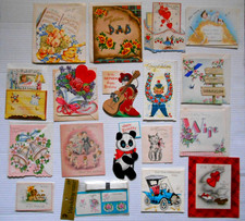 Lot of 18 Vintage 1940's-50's ASSORTED Greeting Cards Ephemera 7