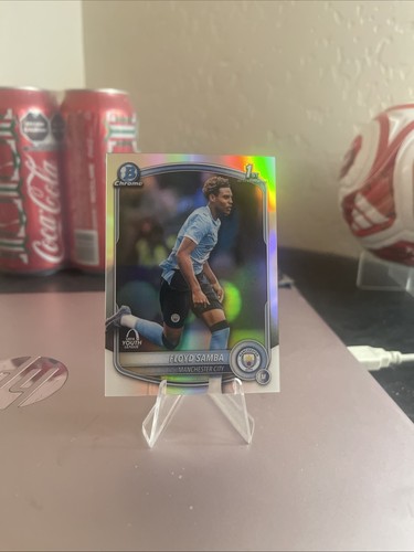 2025-26 Topps Chrome UEFA Club Competitions 1st Bowman Floyd Samba Refractor