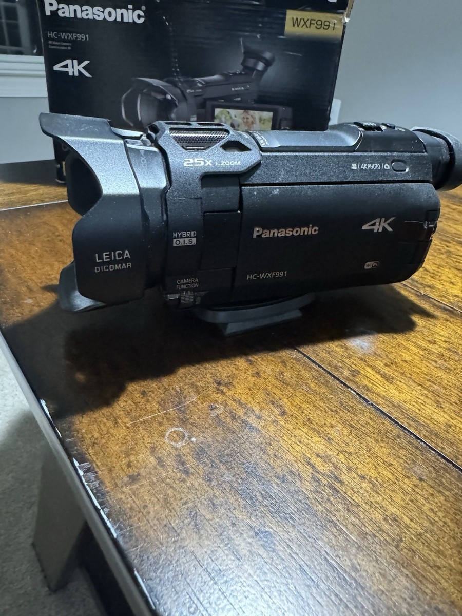 Buy Panasonic WXF991 Camcorder - Black online | eBay
