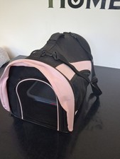 pet carriers for cats pink and black