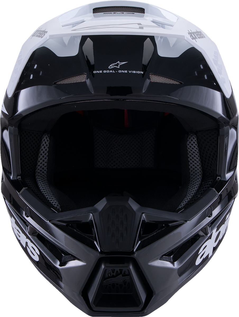 ALPINESTARS SM3 Radium Helmet Gloss Black White Gray 8300826-1546