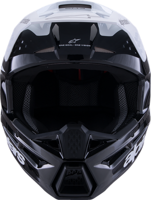ALPINESTARS SM3 Radium Helmet Gloss Black White Gray 8300826-1546