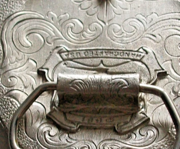 NUOVA testa di indiano nativi americani con piume fibbia per cintura in peltro - Immagine 3 di 3