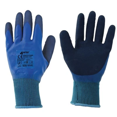 Wasserdichte Arbeitshandschuhe Schutzhandschuhe Latex Schaum Gr 9-11 - Bild 1 von 4