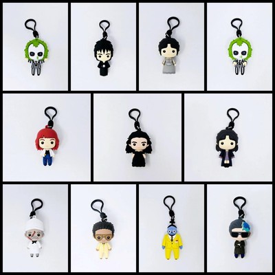 Beetlejuice Beetlejuice Movie Figural 3D Bag Clip - YOU CHOOSE!