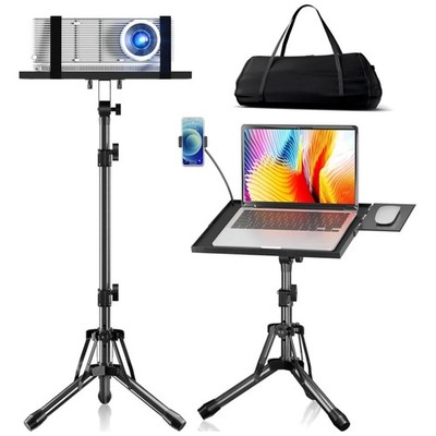 Multi-Functional Floor Stand for Projector & DJ Gear
