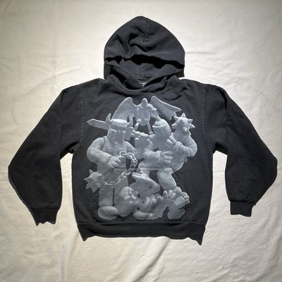 Spooky Woods Hoodie  Clay Soldiers  Limited Print Black Size Small Art Figures
