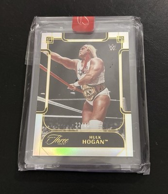2024 Panini Three Count WWE - Hulk Hogan 22/40     #128