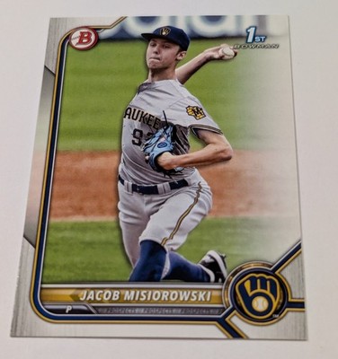 2022 Bowman Draft Jacob Misiorowski #BD-132 RC 1st Card Qty